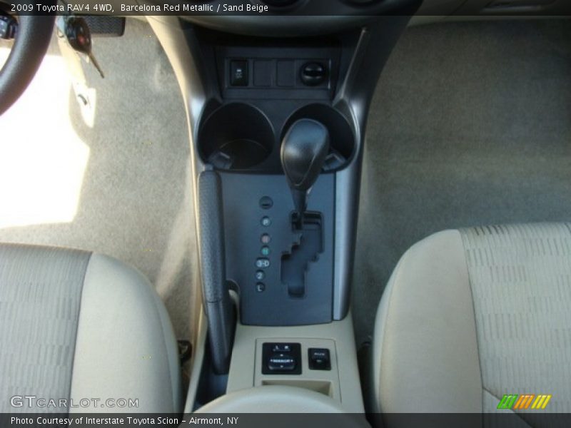 Barcelona Red Metallic / Sand Beige 2009 Toyota RAV4 4WD