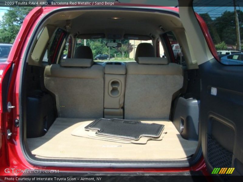 Barcelona Red Metallic / Sand Beige 2009 Toyota RAV4 4WD