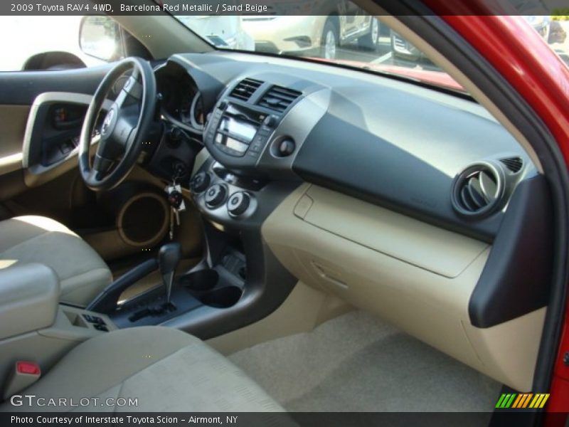 Barcelona Red Metallic / Sand Beige 2009 Toyota RAV4 4WD