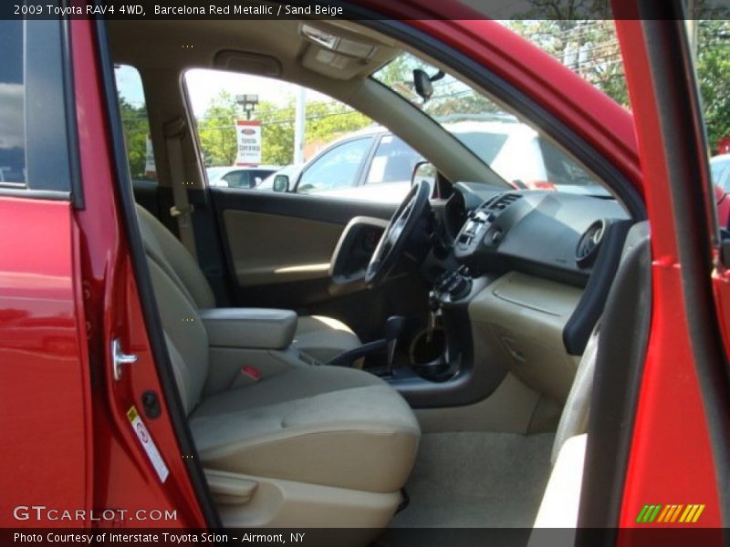 Barcelona Red Metallic / Sand Beige 2009 Toyota RAV4 4WD