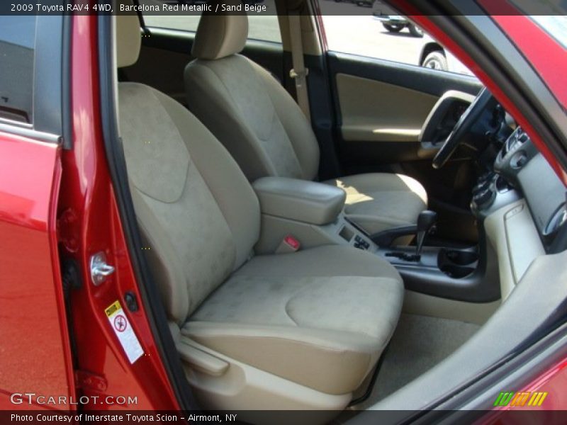 Barcelona Red Metallic / Sand Beige 2009 Toyota RAV4 4WD