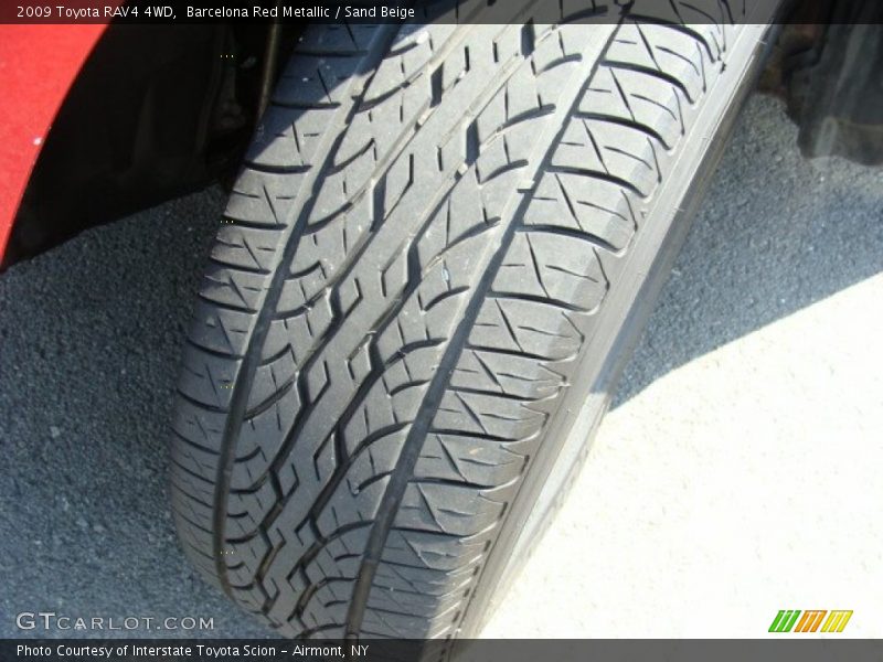Barcelona Red Metallic / Sand Beige 2009 Toyota RAV4 4WD