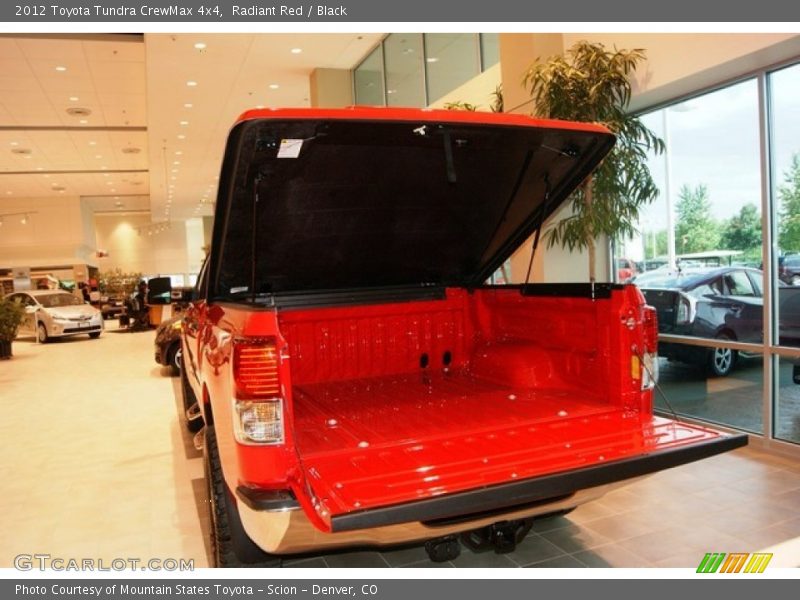 Radiant Red / Black 2012 Toyota Tundra CrewMax 4x4