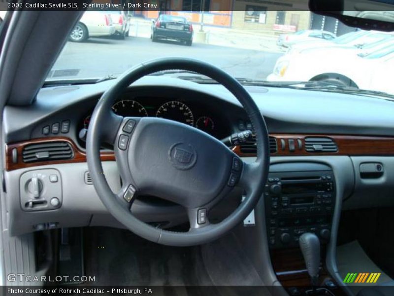 Sterling Silver / Dark Gray 2002 Cadillac Seville SLS
