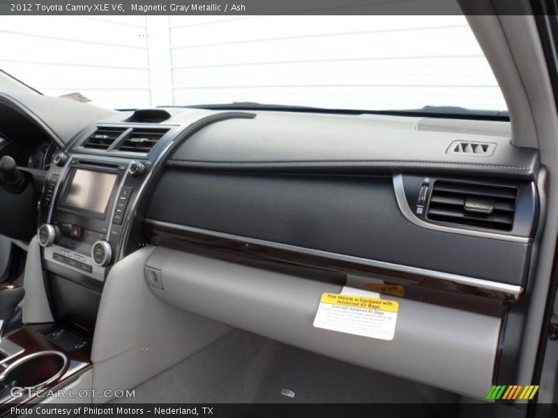 Magnetic Gray Metallic / Ash 2012 Toyota Camry XLE V6
