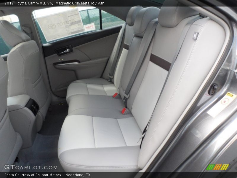 Magnetic Gray Metallic / Ash 2012 Toyota Camry XLE V6