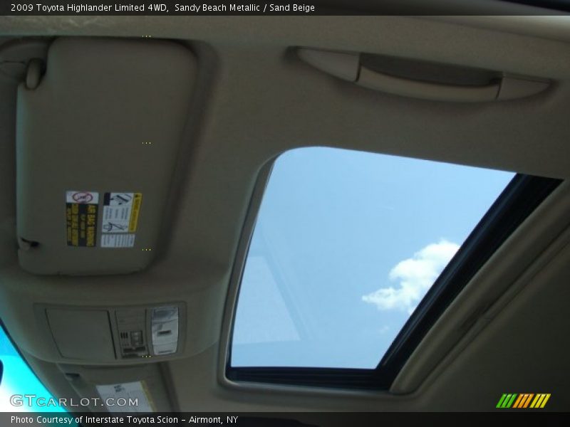 Sandy Beach Metallic / Sand Beige 2009 Toyota Highlander Limited 4WD