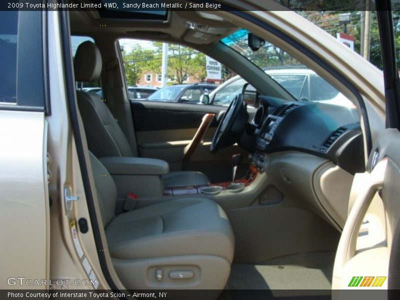 Sandy Beach Metallic / Sand Beige 2009 Toyota Highlander Limited 4WD