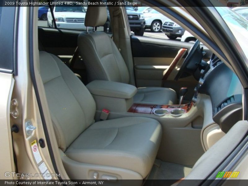 Sandy Beach Metallic / Sand Beige 2009 Toyota Highlander Limited 4WD