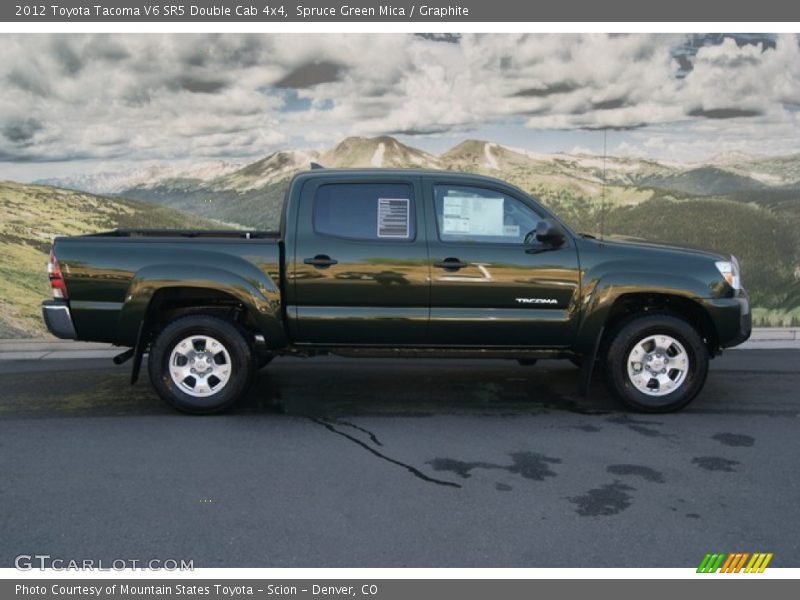  2012 Tacoma V6 SR5 Double Cab 4x4 Spruce Green Mica