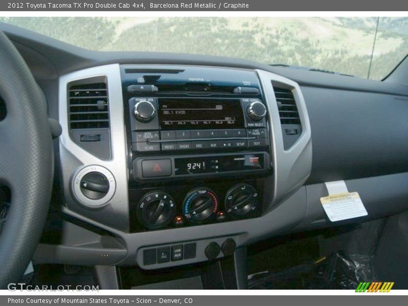 Barcelona Red Metallic / Graphite 2012 Toyota Tacoma TX Pro Double Cab 4x4