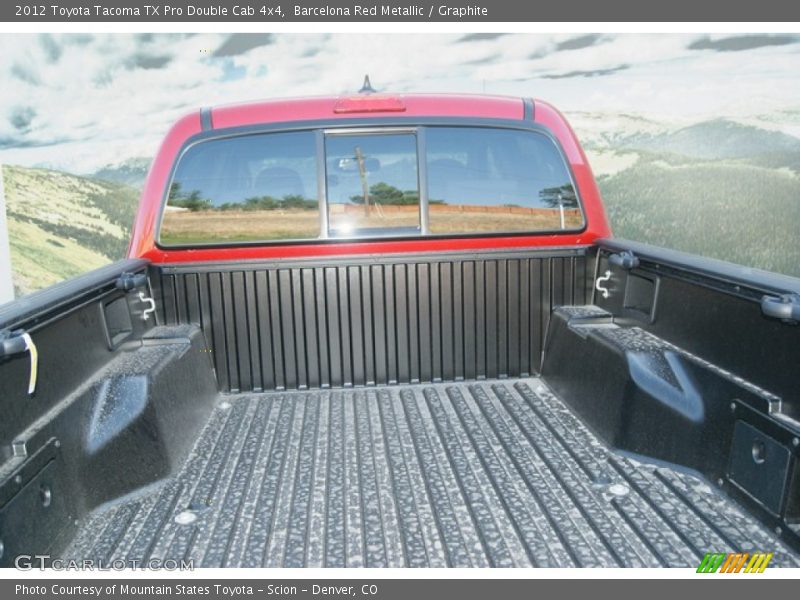 Barcelona Red Metallic / Graphite 2012 Toyota Tacoma TX Pro Double Cab 4x4