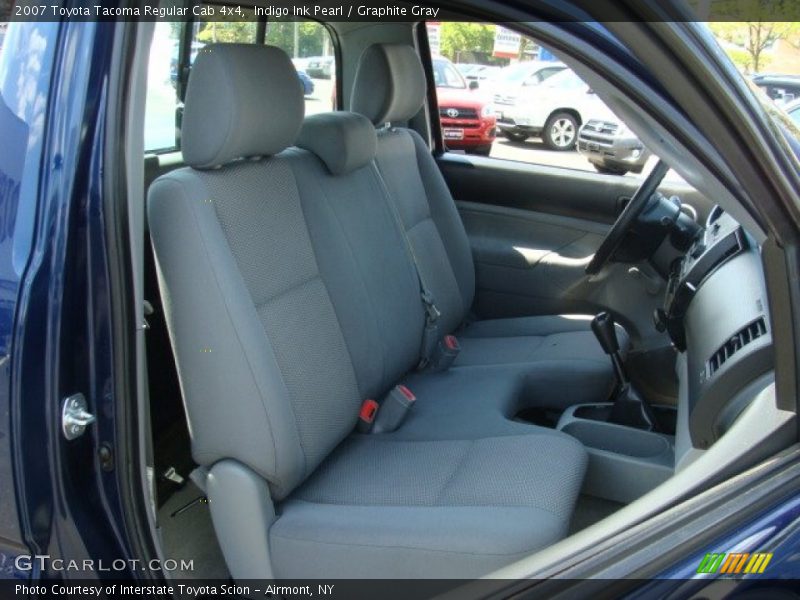 Indigo Ink Pearl / Graphite Gray 2007 Toyota Tacoma Regular Cab 4x4