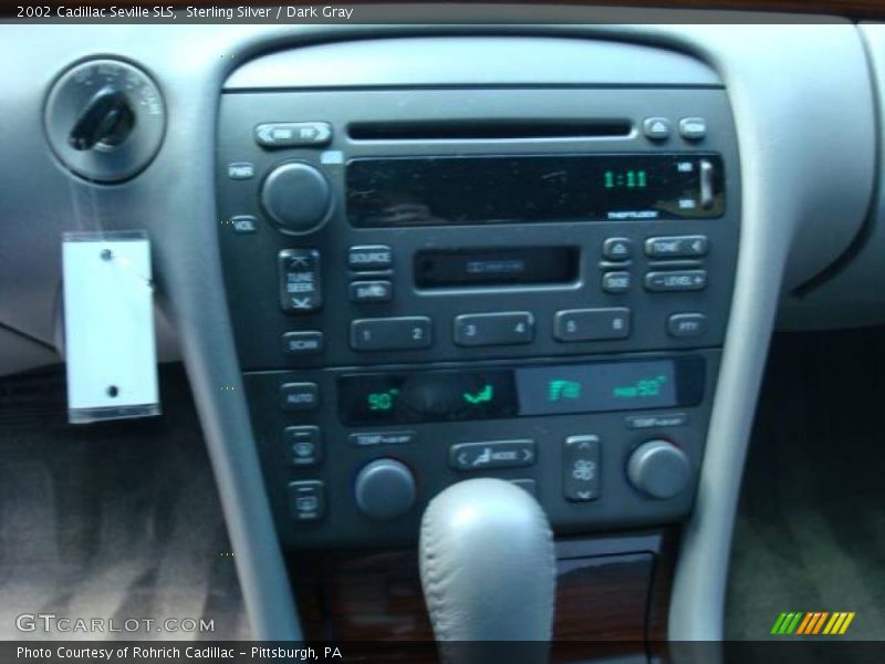 Sterling Silver / Dark Gray 2002 Cadillac Seville SLS