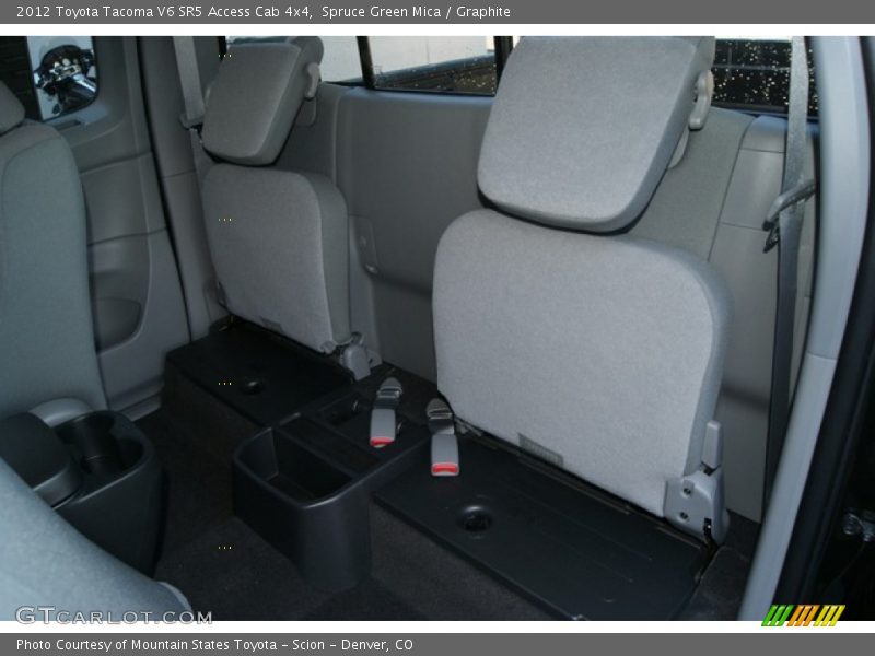 Spruce Green Mica / Graphite 2012 Toyota Tacoma V6 SR5 Access Cab 4x4