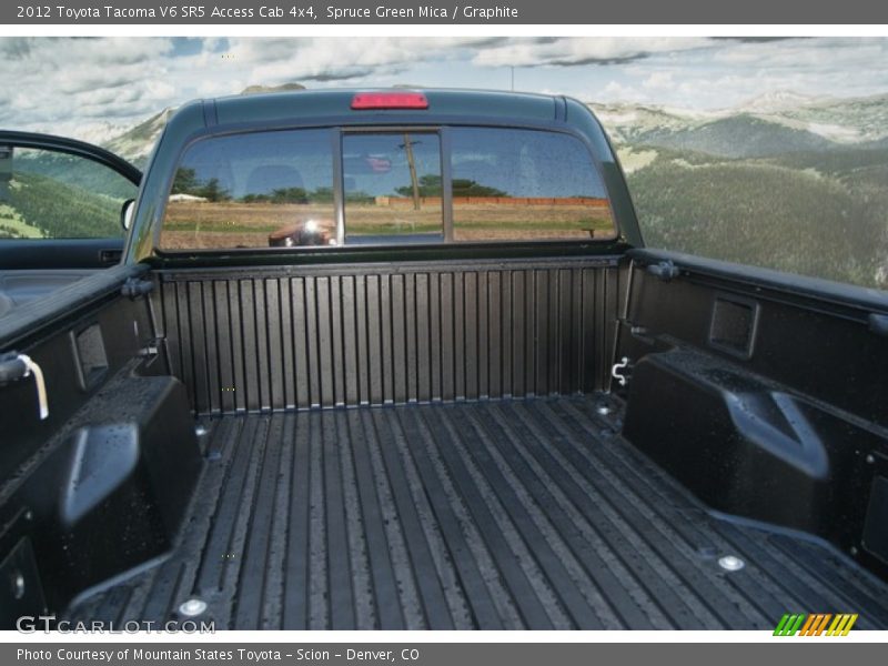 Spruce Green Mica / Graphite 2012 Toyota Tacoma V6 SR5 Access Cab 4x4