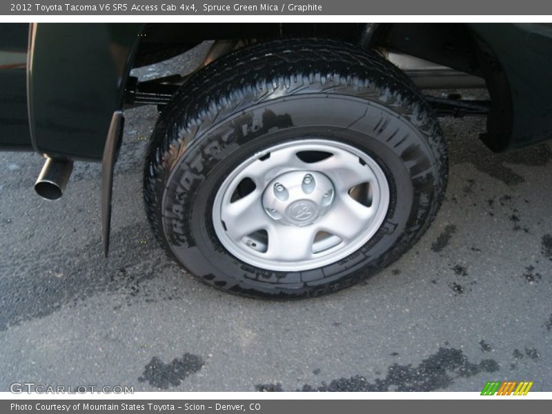 Spruce Green Mica / Graphite 2012 Toyota Tacoma V6 SR5 Access Cab 4x4