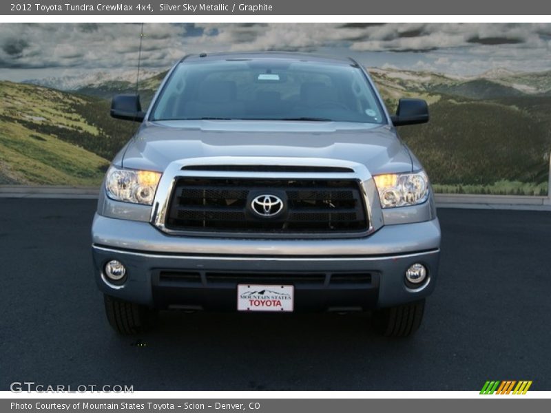 Silver Sky Metallic / Graphite 2012 Toyota Tundra CrewMax 4x4