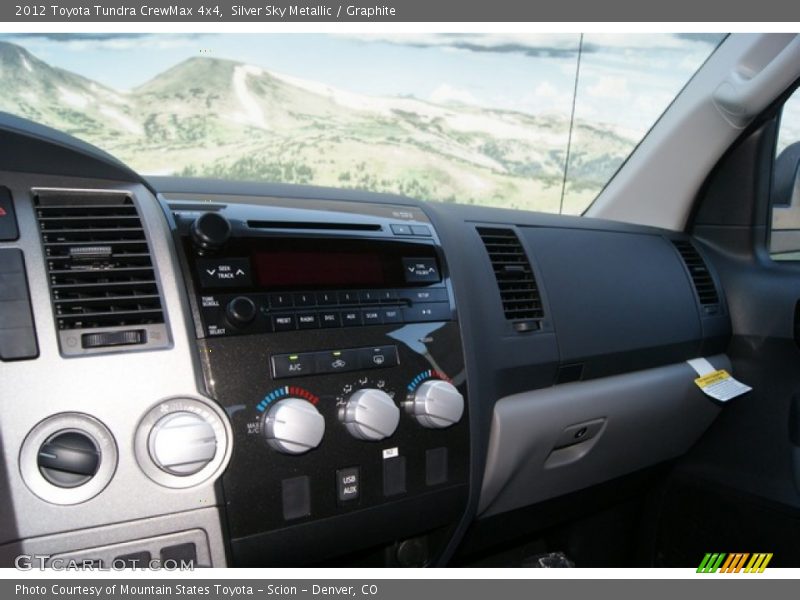 Silver Sky Metallic / Graphite 2012 Toyota Tundra CrewMax 4x4