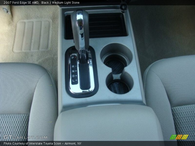 Black / Medium Light Stone 2007 Ford Edge SE AWD