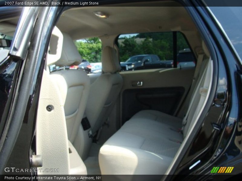 Black / Medium Light Stone 2007 Ford Edge SE AWD