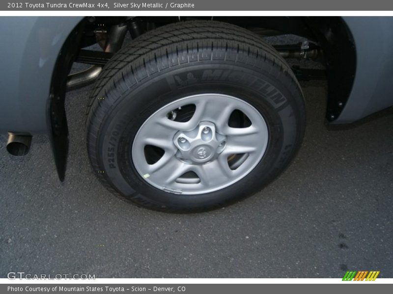 Silver Sky Metallic / Graphite 2012 Toyota Tundra CrewMax 4x4