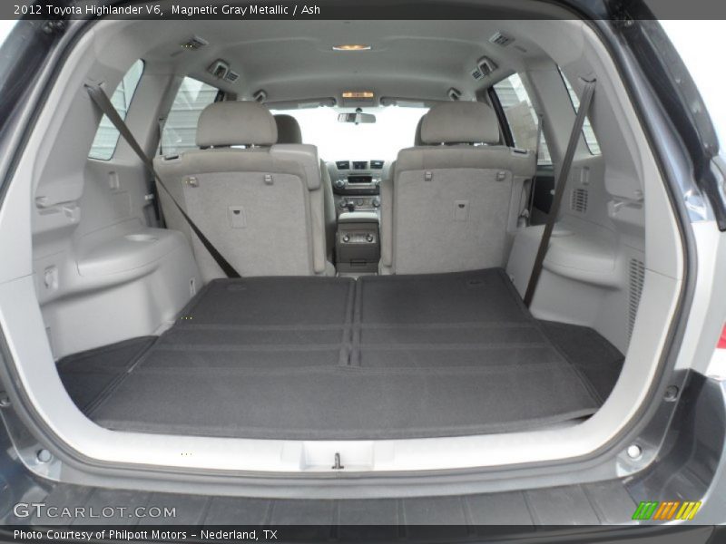 Magnetic Gray Metallic / Ash 2012 Toyota Highlander V6