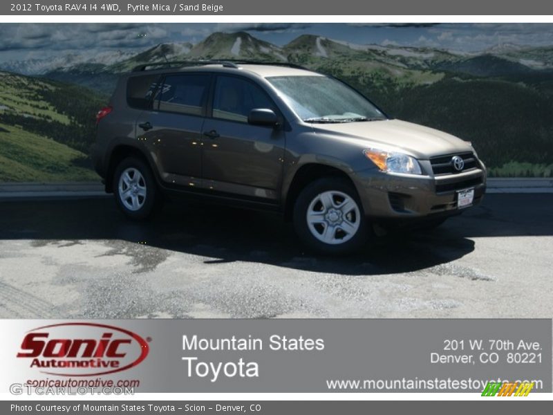 Pyrite Mica / Sand Beige 2012 Toyota RAV4 I4 4WD