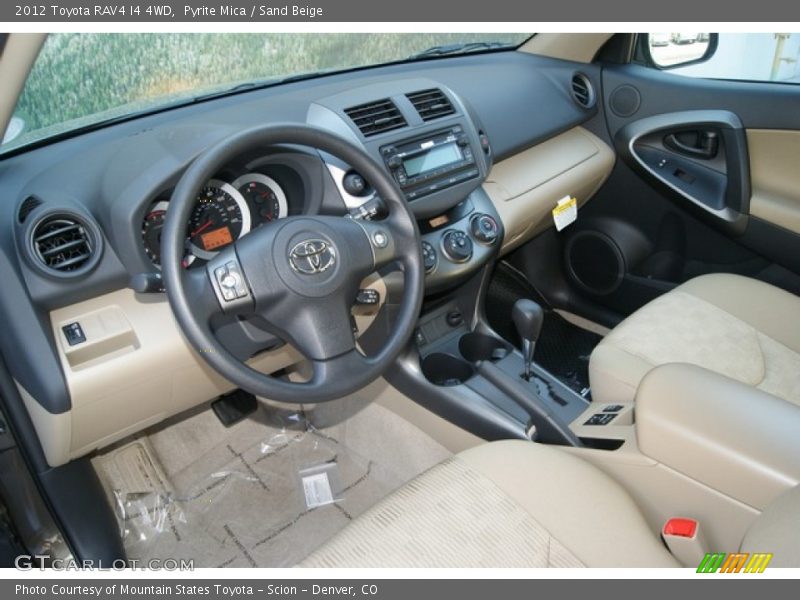 Pyrite Mica / Sand Beige 2012 Toyota RAV4 I4 4WD