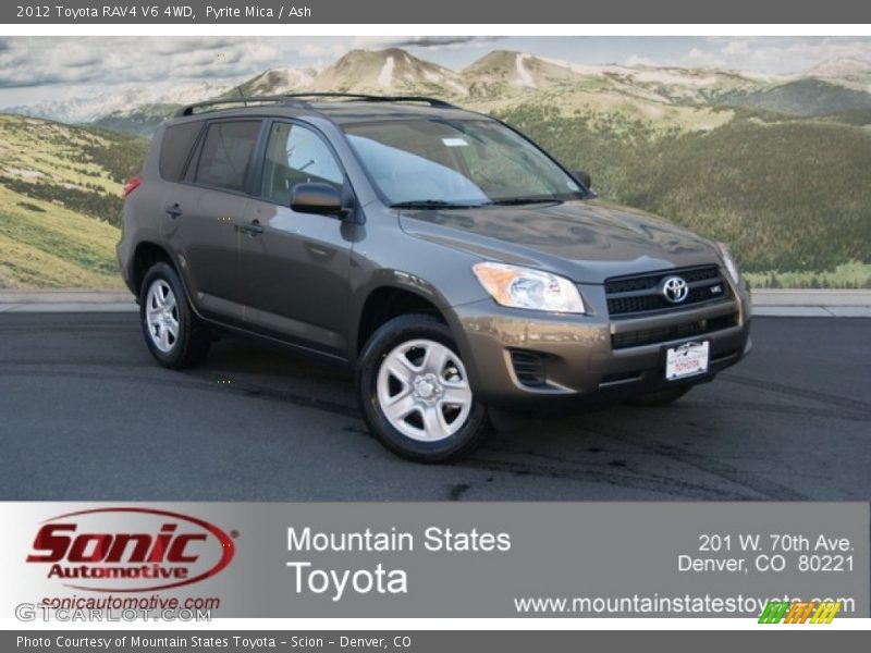 Pyrite Mica / Ash 2012 Toyota RAV4 V6 4WD