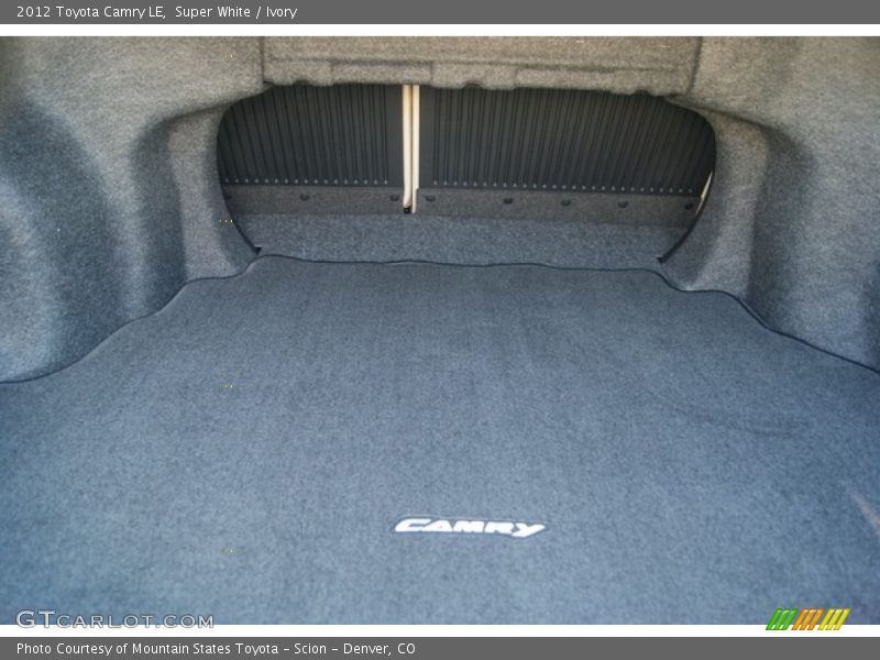 Super White / Ivory 2012 Toyota Camry LE