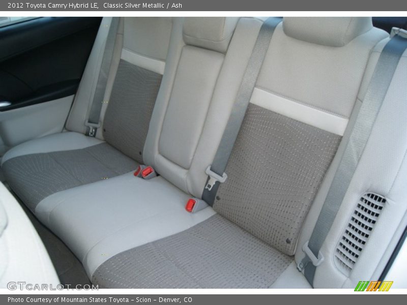Classic Silver Metallic / Ash 2012 Toyota Camry Hybrid LE