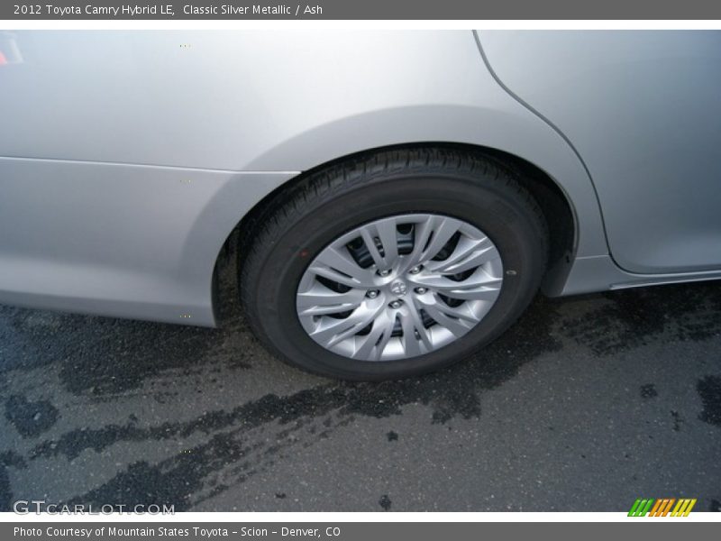 Classic Silver Metallic / Ash 2012 Toyota Camry Hybrid LE