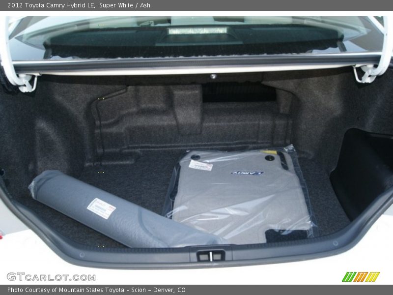 Super White / Ash 2012 Toyota Camry Hybrid LE