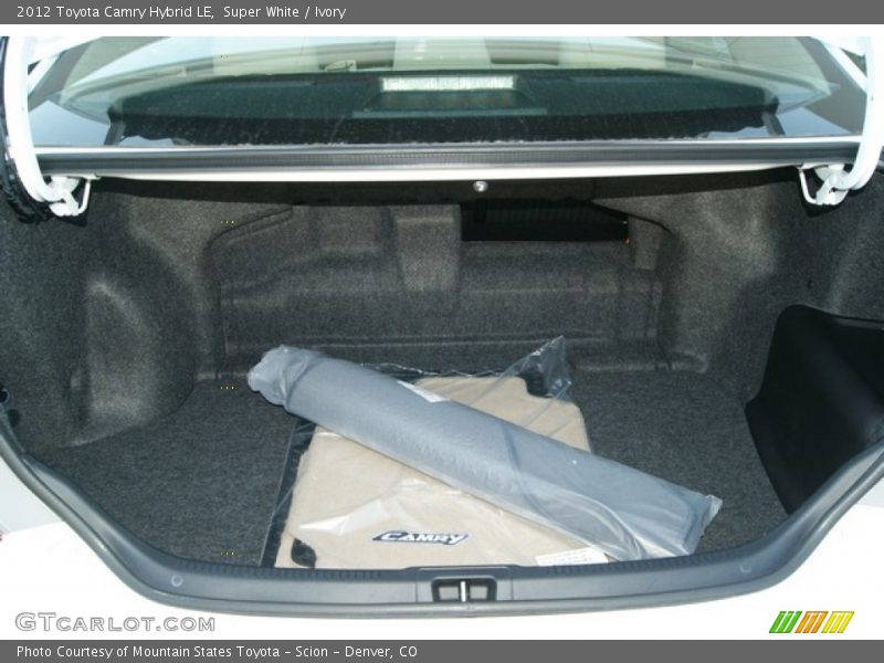 Super White / Ivory 2012 Toyota Camry Hybrid LE