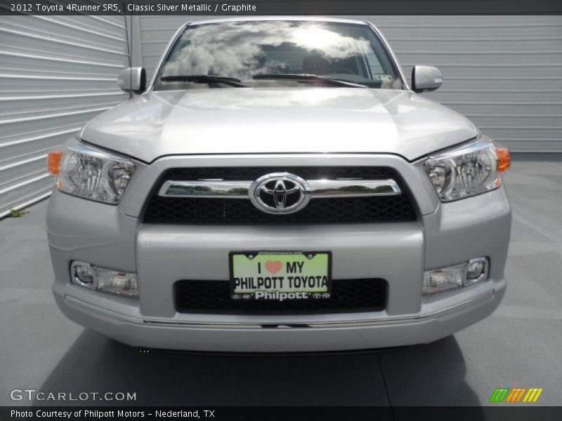 Classic Silver Metallic / Graphite 2012 Toyota 4Runner SR5