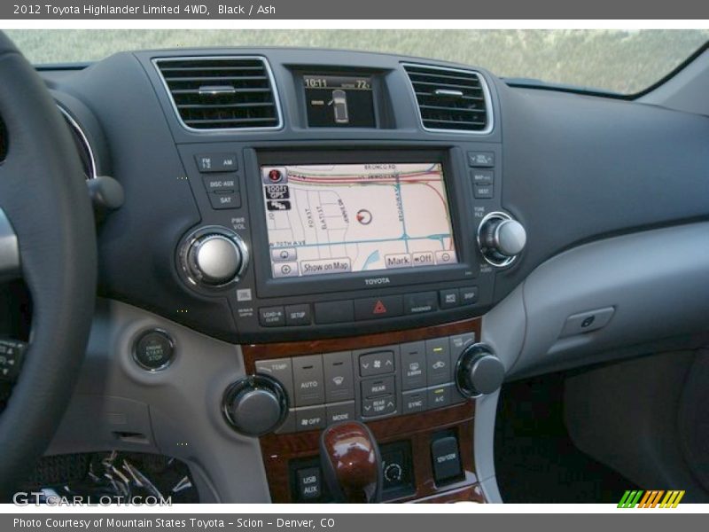 Black / Ash 2012 Toyota Highlander Limited 4WD