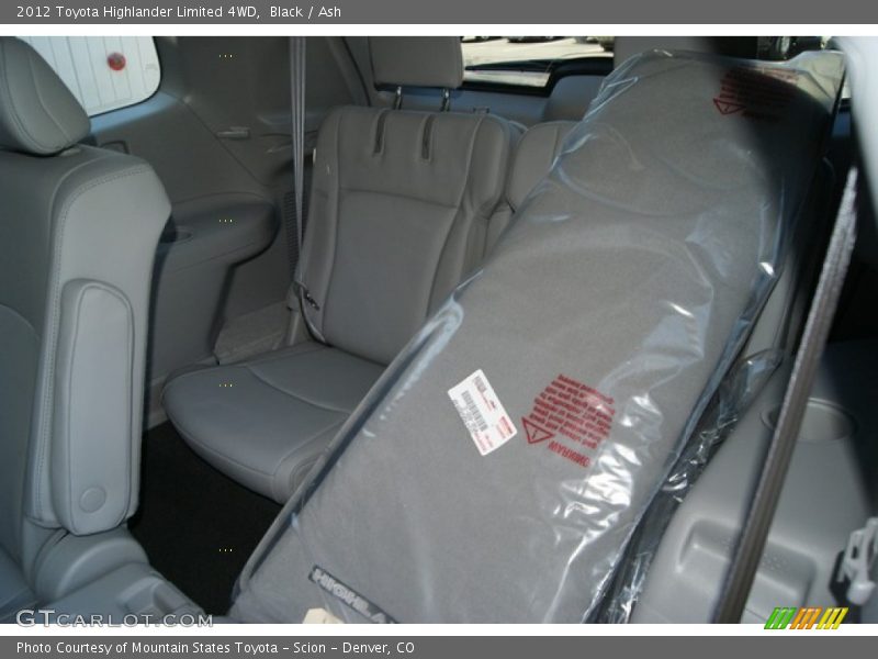 Black / Ash 2012 Toyota Highlander Limited 4WD