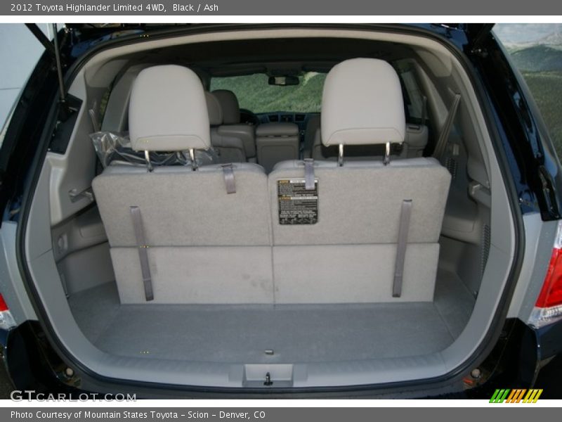 Black / Ash 2012 Toyota Highlander Limited 4WD