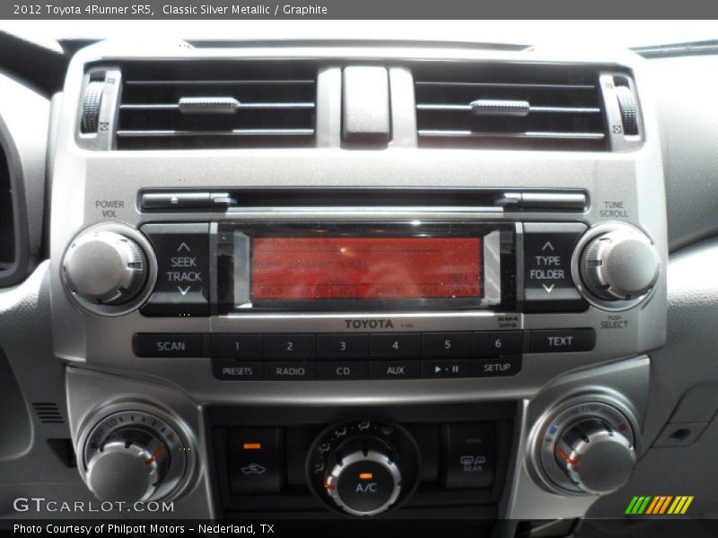 Classic Silver Metallic / Graphite 2012 Toyota 4Runner SR5