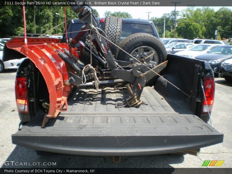 Brilliant Black Crystal Pearl / Dark Slate 2011 Dodge Ram 2500 HD Laramie Crew Cab 4x4