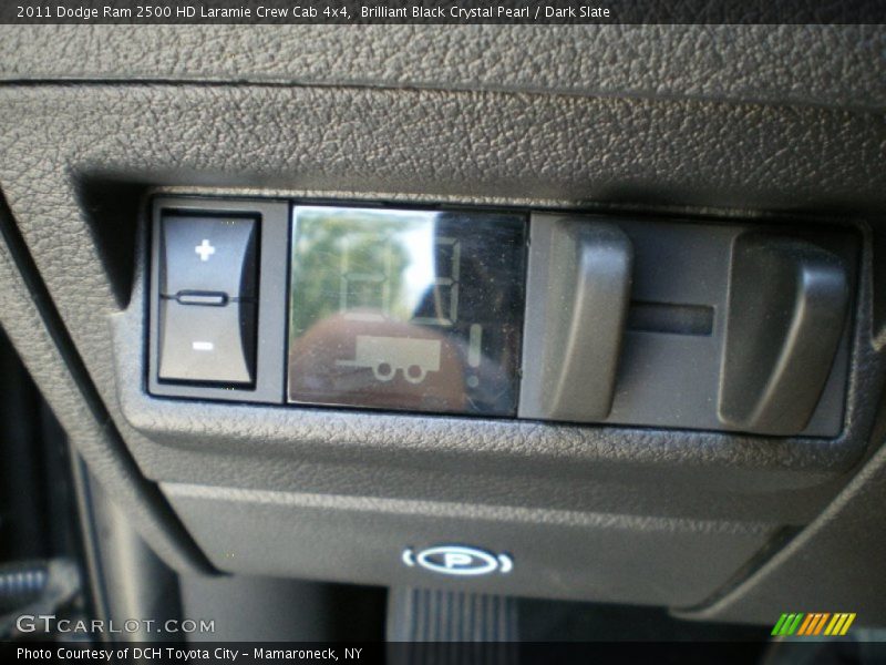 Brilliant Black Crystal Pearl / Dark Slate 2011 Dodge Ram 2500 HD Laramie Crew Cab 4x4