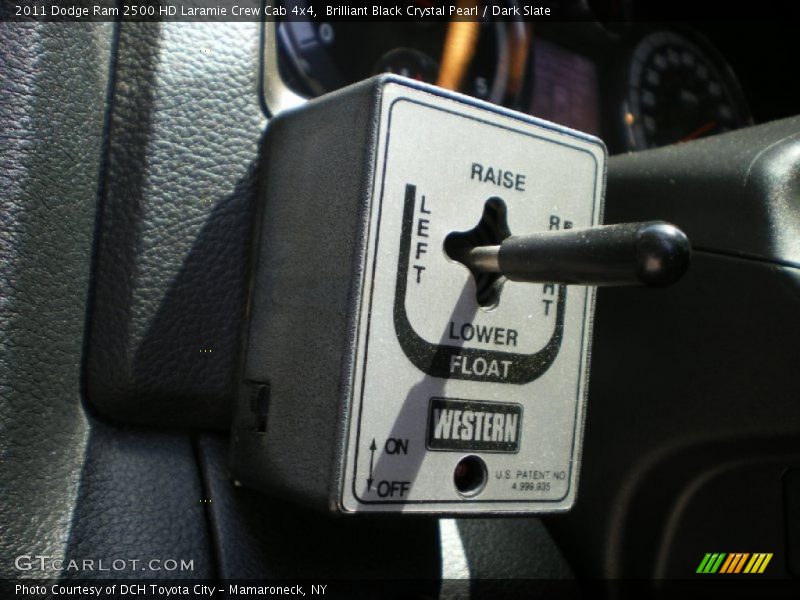 Brilliant Black Crystal Pearl / Dark Slate 2011 Dodge Ram 2500 HD Laramie Crew Cab 4x4