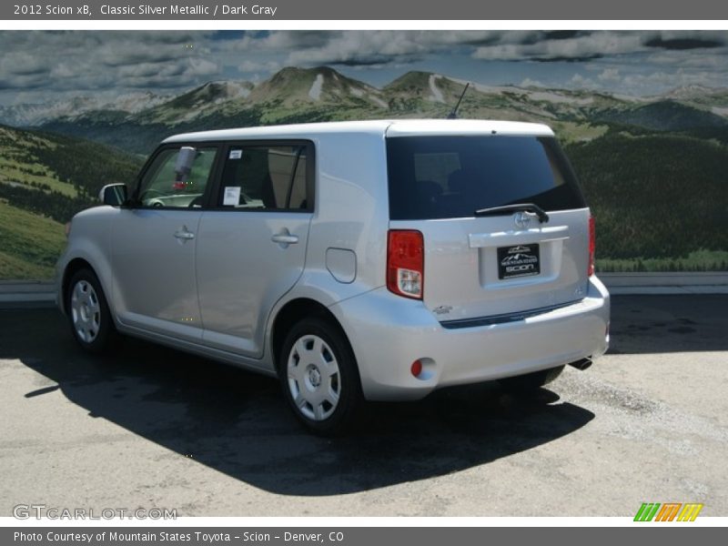 Classic Silver Metallic / Dark Gray 2012 Scion xB
