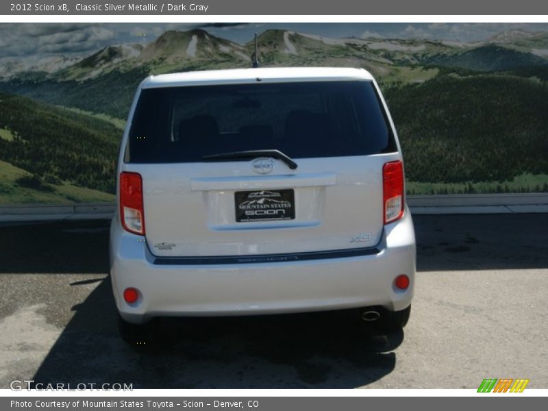 Classic Silver Metallic / Dark Gray 2012 Scion xB
