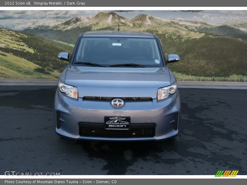 Stingray Metallic / Dark Gray 2012 Scion xB