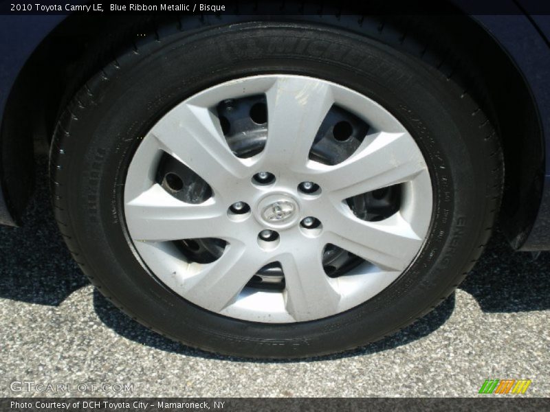 Blue Ribbon Metallic / Bisque 2010 Toyota Camry LE