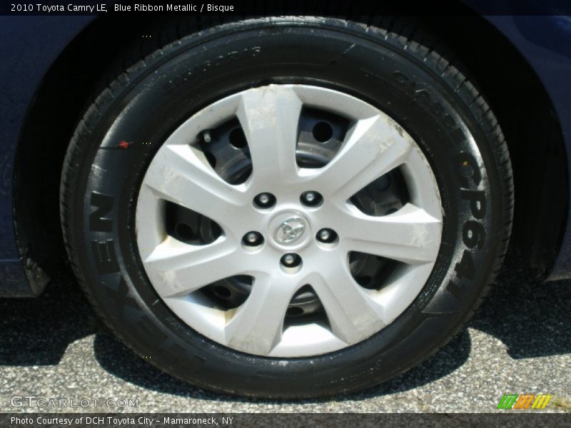 Blue Ribbon Metallic / Bisque 2010 Toyota Camry LE