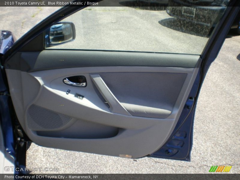 Blue Ribbon Metallic / Bisque 2010 Toyota Camry LE