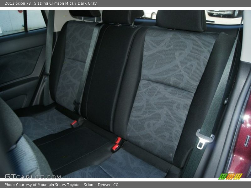 Sizzling Crimson Mica / Dark Gray 2012 Scion xB